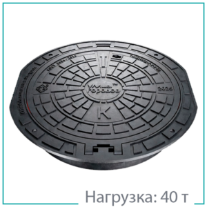 Люк чугунный ТМ(Д400)-К-7-9-60, самонивелирующийся (ОУЭ) серия «Москва 2»