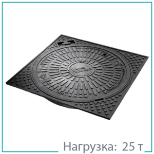 Люк чугунный Т(С250)-Д-7-8-9-60, серия «Арбат 2»