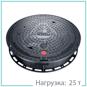 Люк чугунный тяжелый Т(С250)-ТС-2-9-60, серия "Мурманск"
