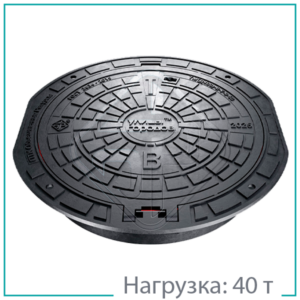 Люк ТМ(Д400)-В-7-9-60, h-140 самонивелирующийся ОУЭ 600 серия "Москва 2"