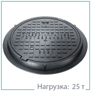 Люк чугунный тип Т Т(C250)-ПГ-1-60 купить